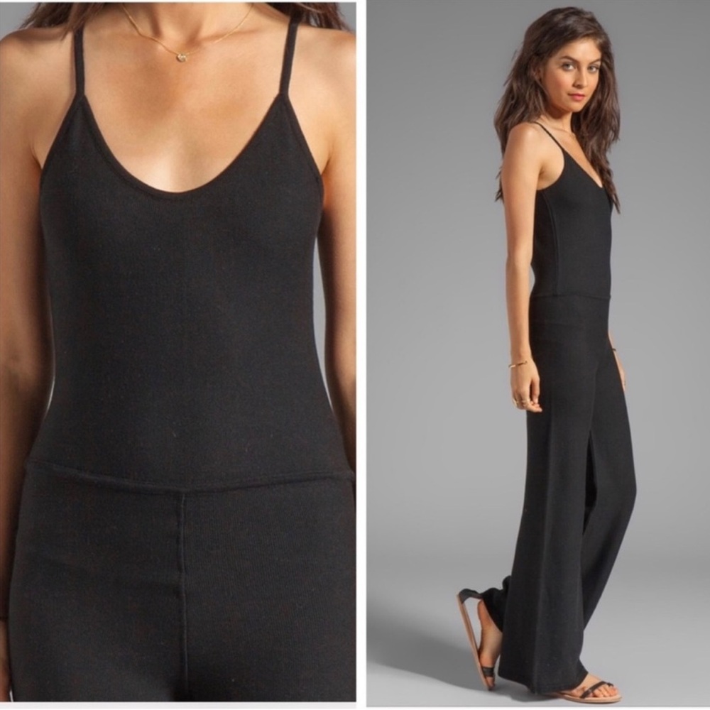 Jen’s Pirate Booty Rhythm Red Jumpsuit Open Tie Back Wide Leg